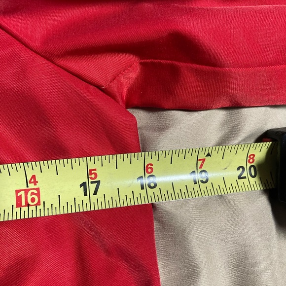 Macy’s INC Red Trench Coat 00ZMC309 - XS - Picture 10 of 10